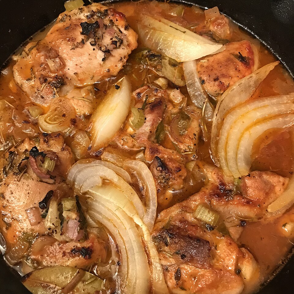 Photo du plat Poulet Créole en Sauce